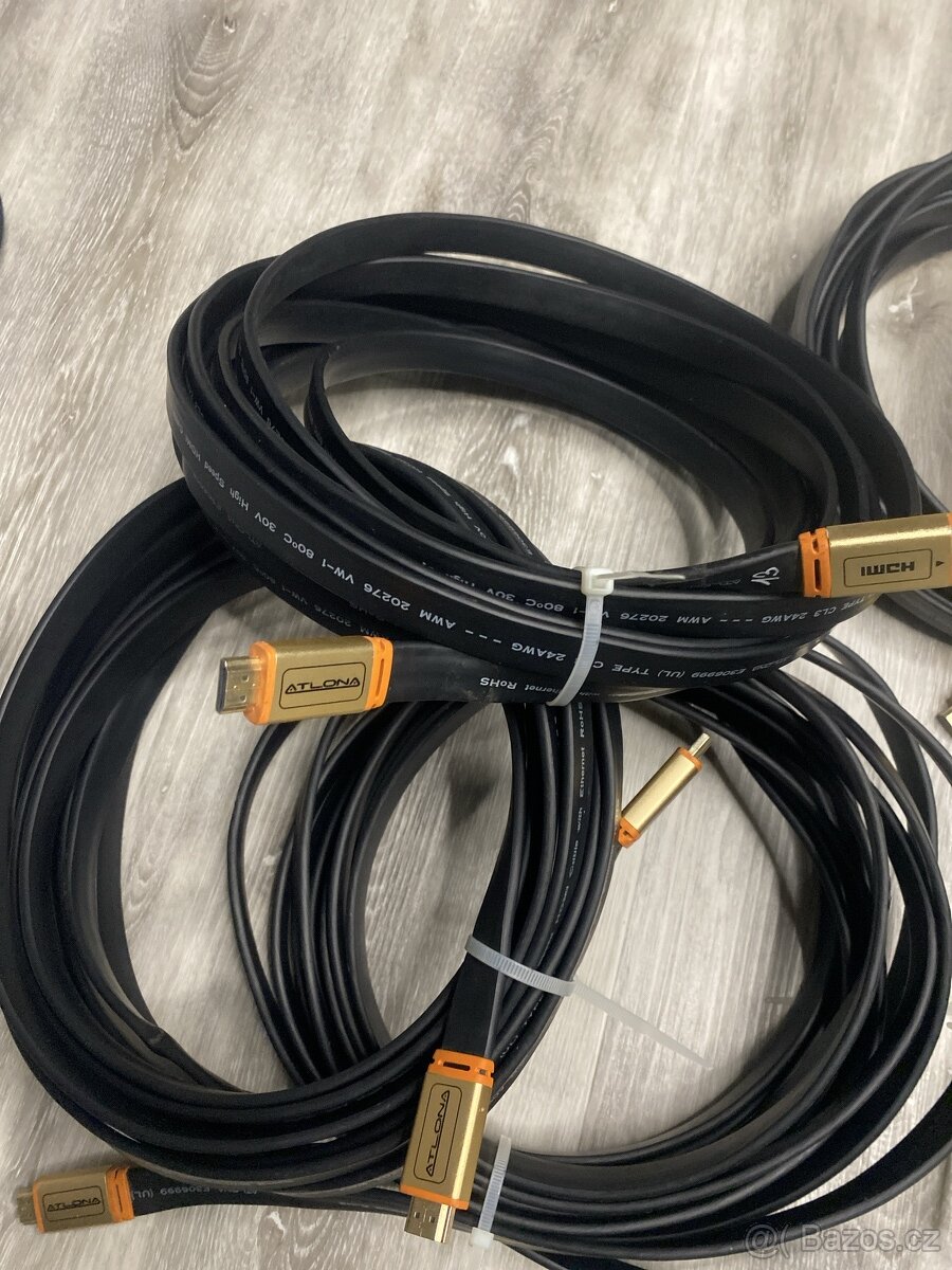ATLONA HDMI profesionální ploché kabely - Dohoda možná - 6