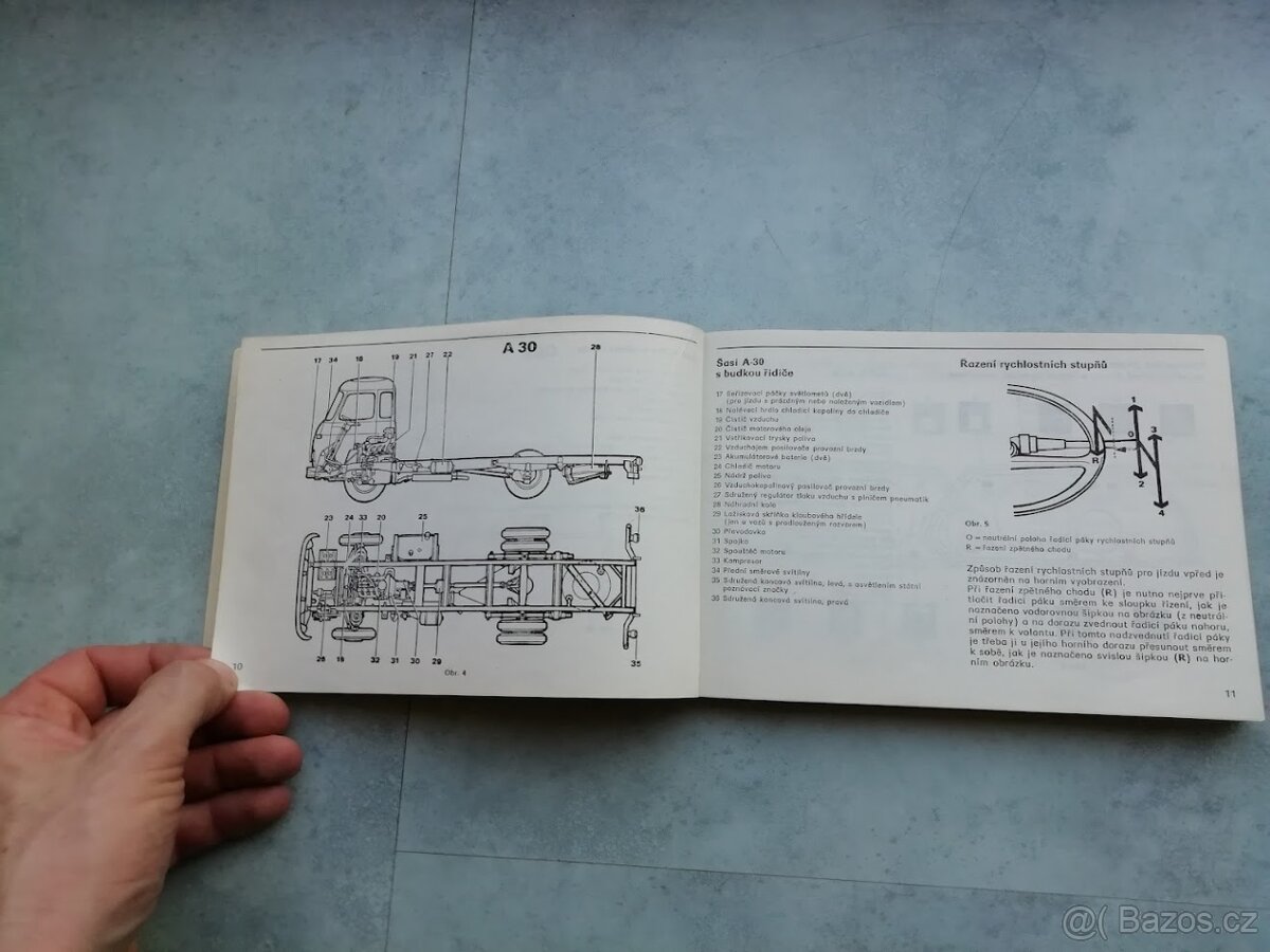 Avia A20, A30 - licence Saviem - návod k obsluze - 6