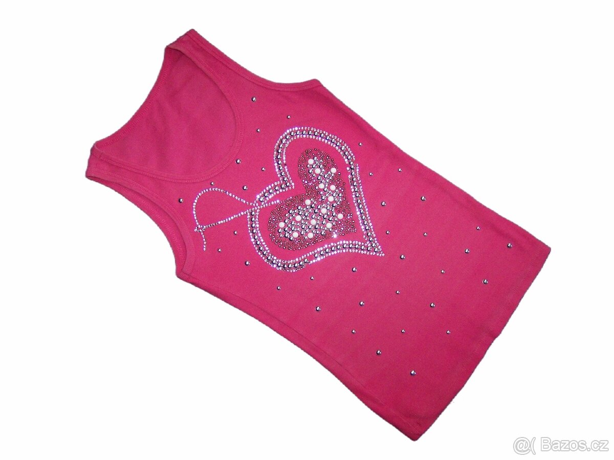 dívčí tílka vel.158/164 - 6