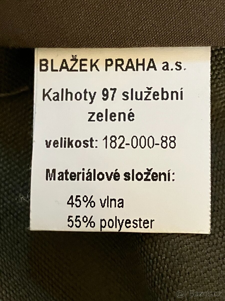 Uniforma zelená - blůza. - 6