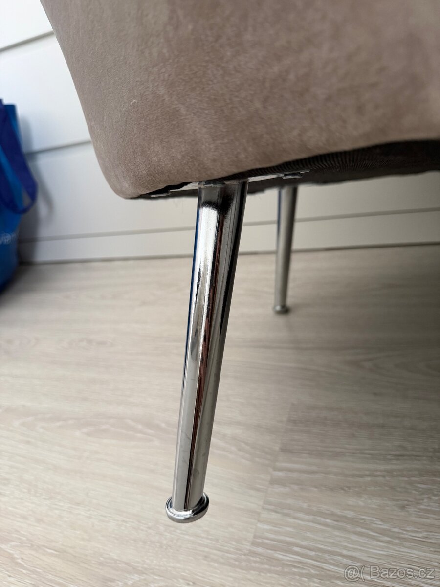 Semišové křeslo - 6
