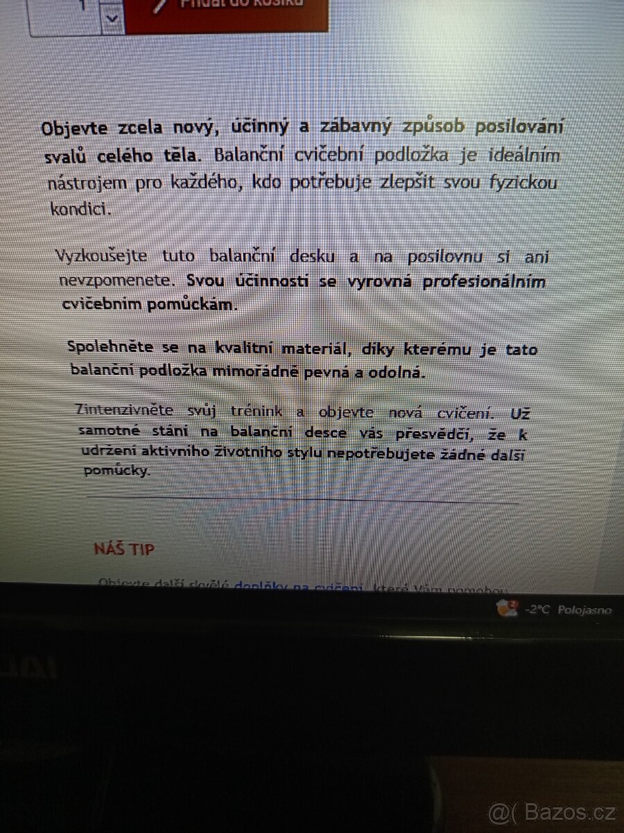 Balanční deska na cvičení - 6