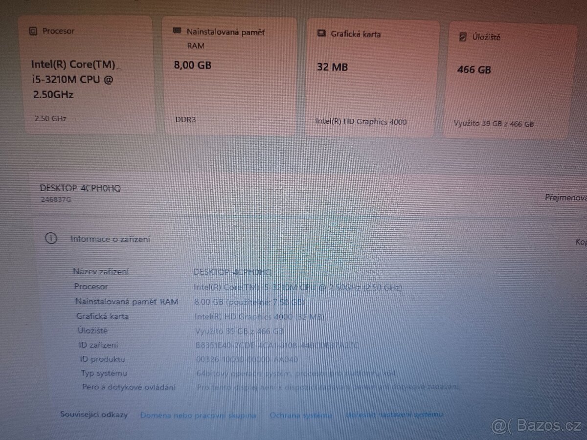 Lenovo 8gb RAM/512gb SSD/i5 - 6
