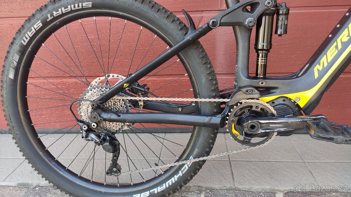 Celoodpružené karbonové elektrokolo Merida E-One Forty 5000 - 6