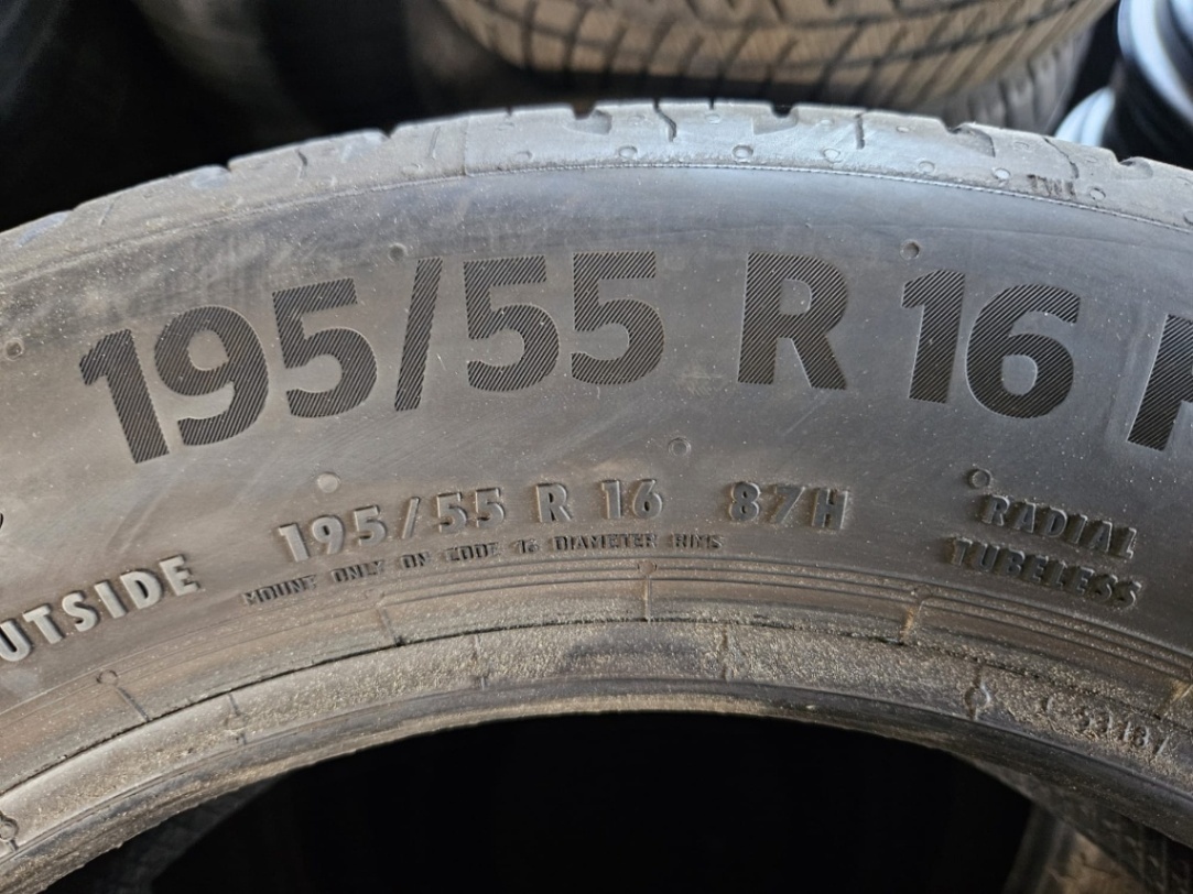 195/55R16 (87H) Continental EcoContact 6 7mm - 6