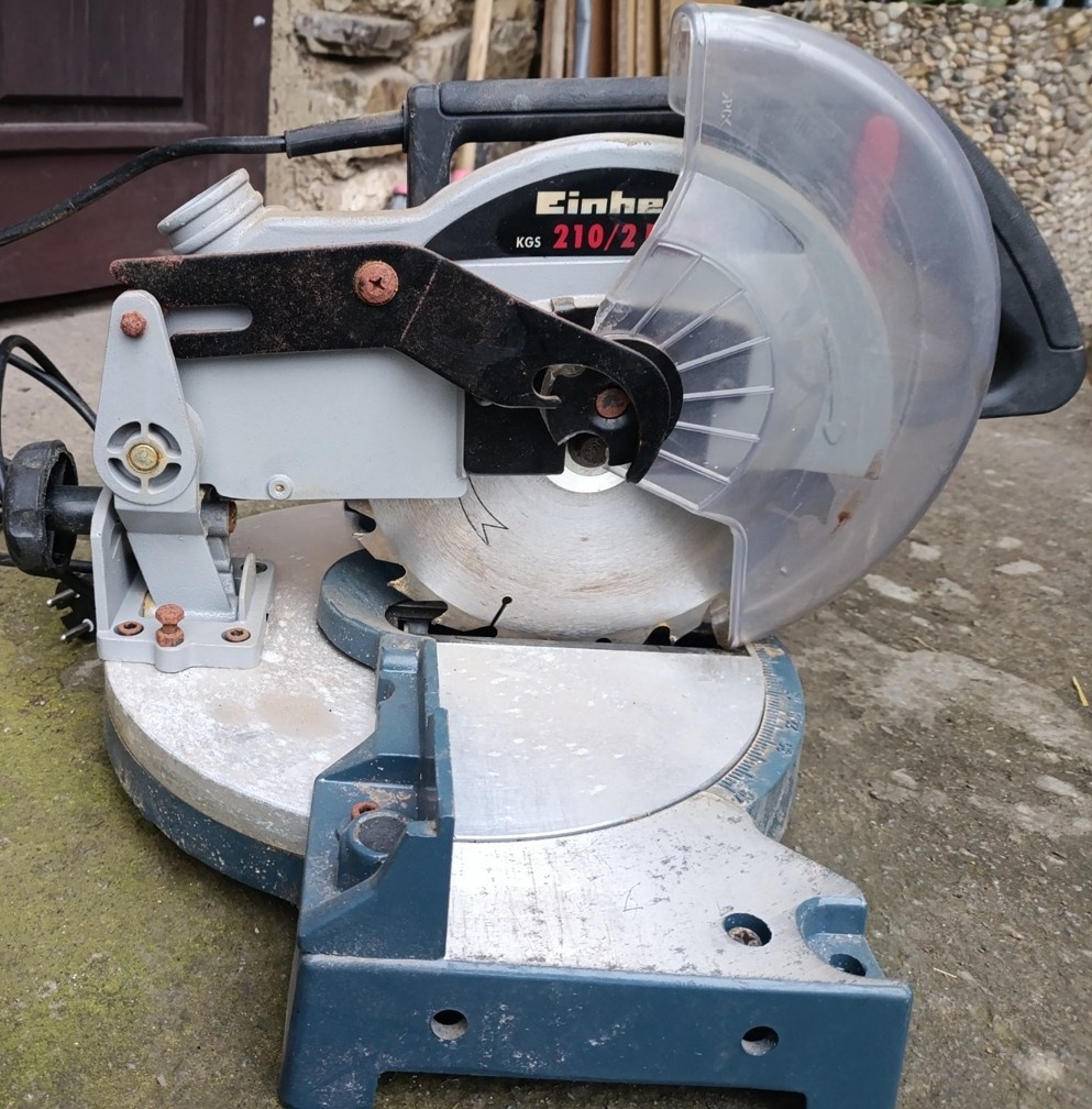 Pokosová pila Einhel KGS 210/2 Profi .Plně funkční na prodej - 6
