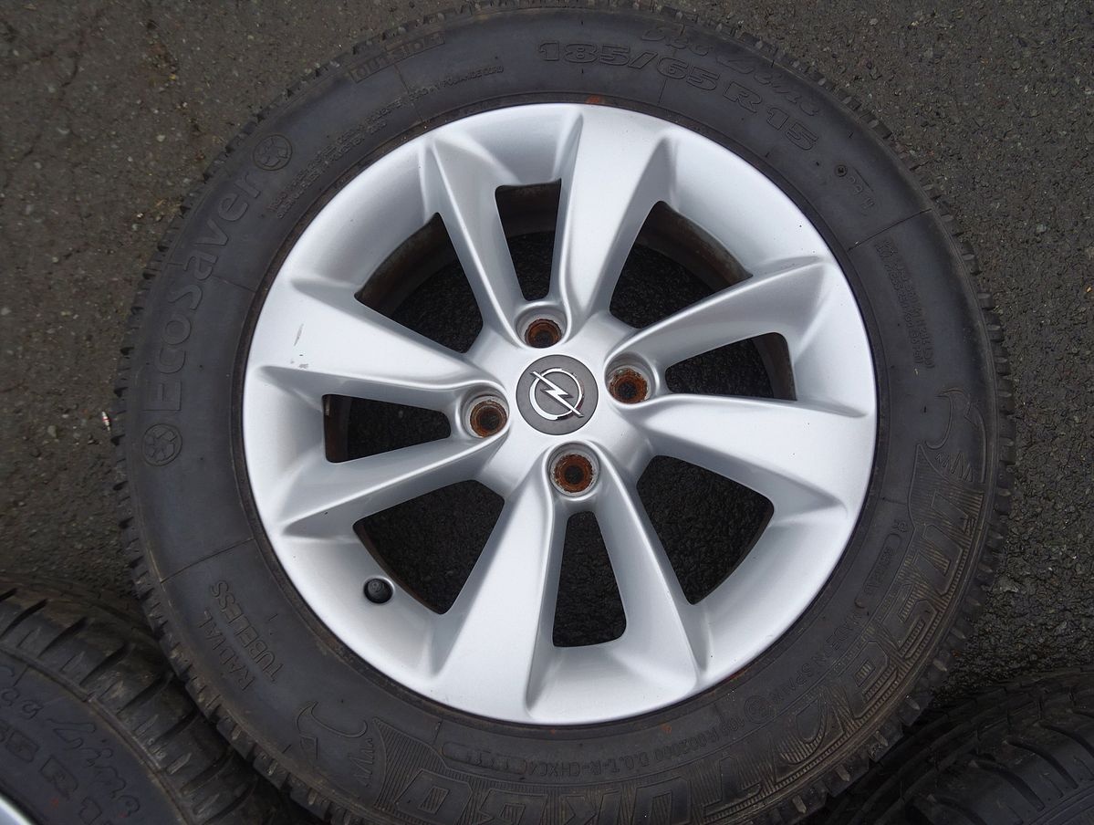 Alu disky origo Opel, 15", 4x100, ET 39, letní sada - 6