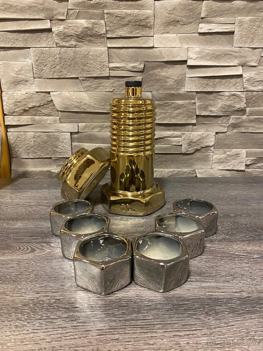 🛠️ KERAMICKÁ ZLATÁ SKRUTKA FĽAŚA DARĆEK 🛠️ - 6