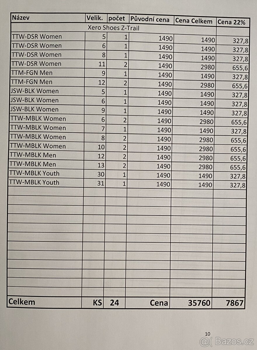 Nové boty Barefoot více kusů - 6