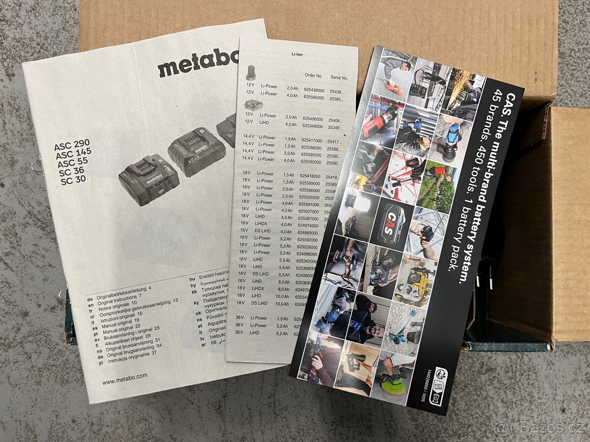Metabo basic set 2xLiHD 5.5Ah - 6