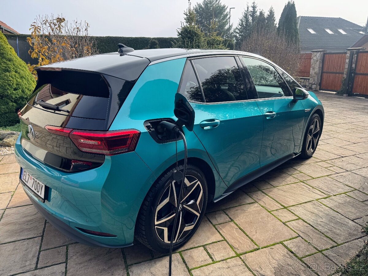 VW ID.3 150KW 60490km Tažné zařízení , DPH - 6