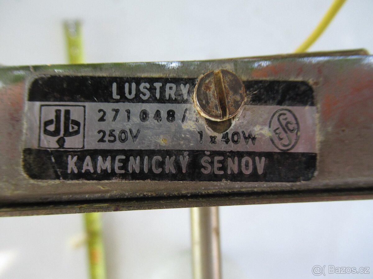 Lampičky a lustry, světlo pod kuchyňskou linku-retro - 6