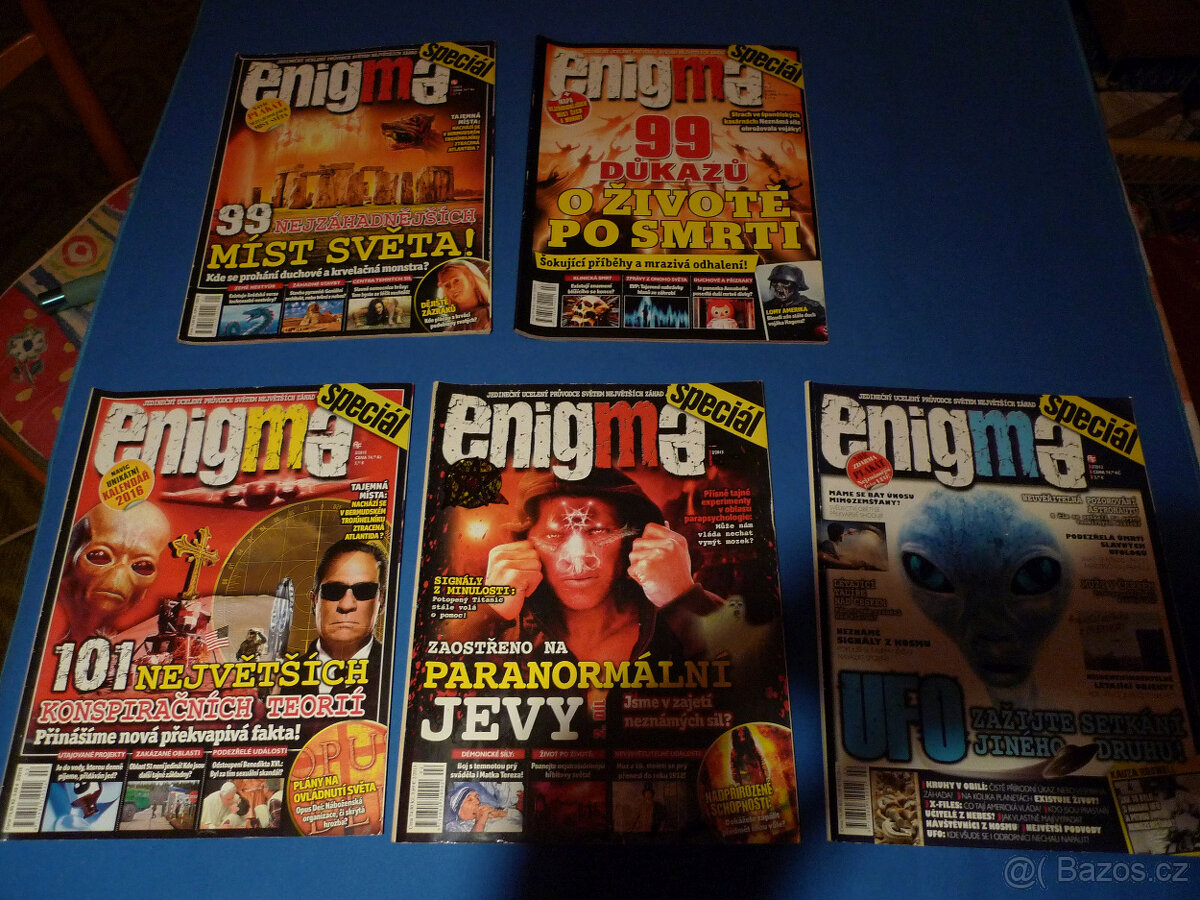 Tajemné knihy a čas. Enigma, Svět na dlani, Legalizace - 6