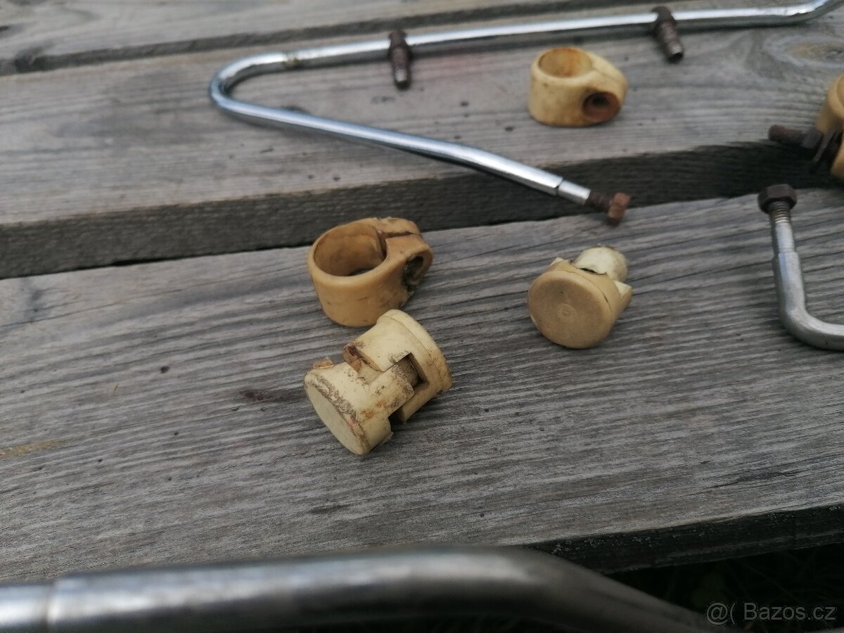 Držiaky plexiskla na Jawa, CZ, 350, 250, 175, 150, 125 - 6