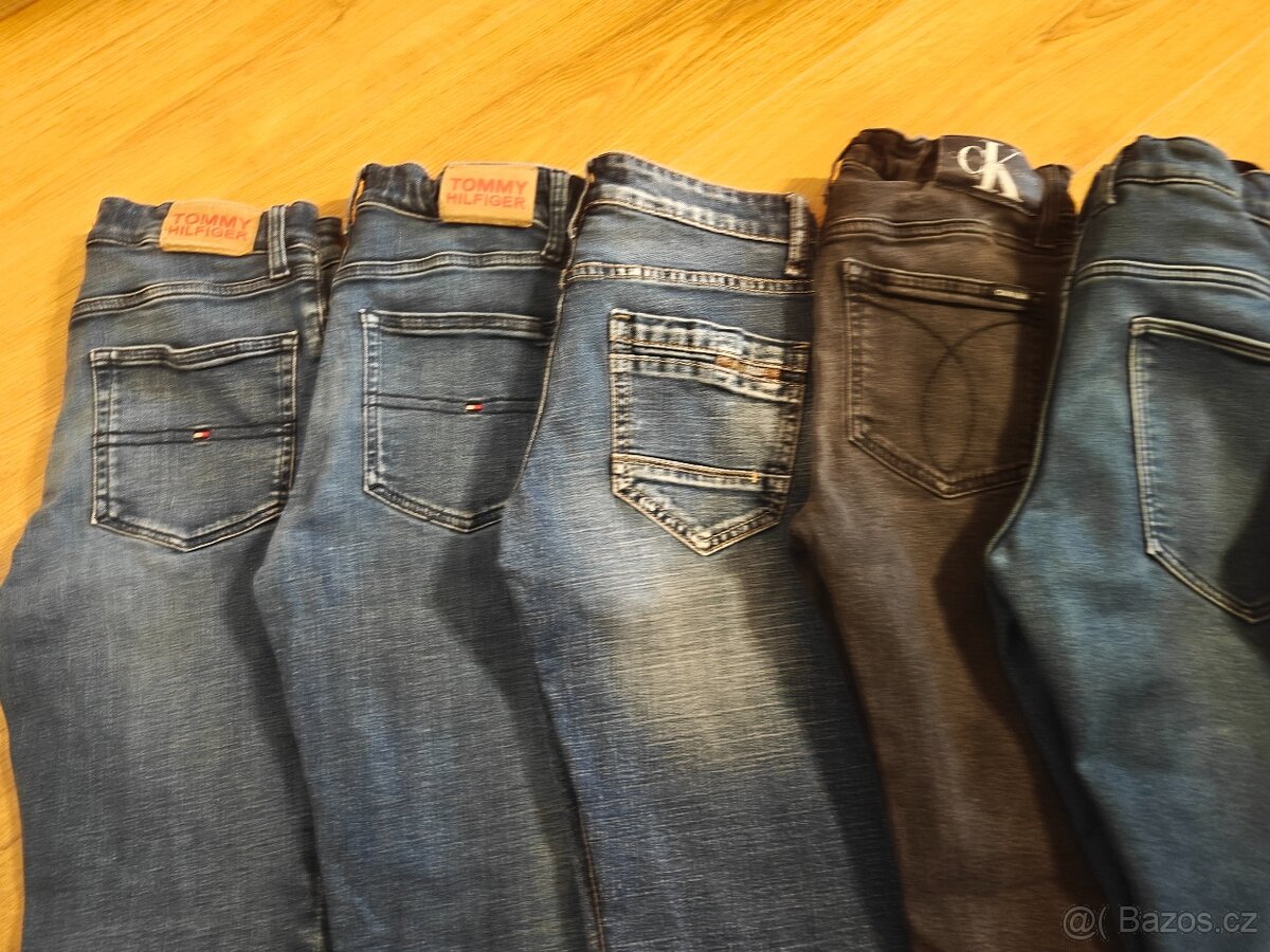 Džíny chlapecké vel. 158-164 (12-13 let) - 6