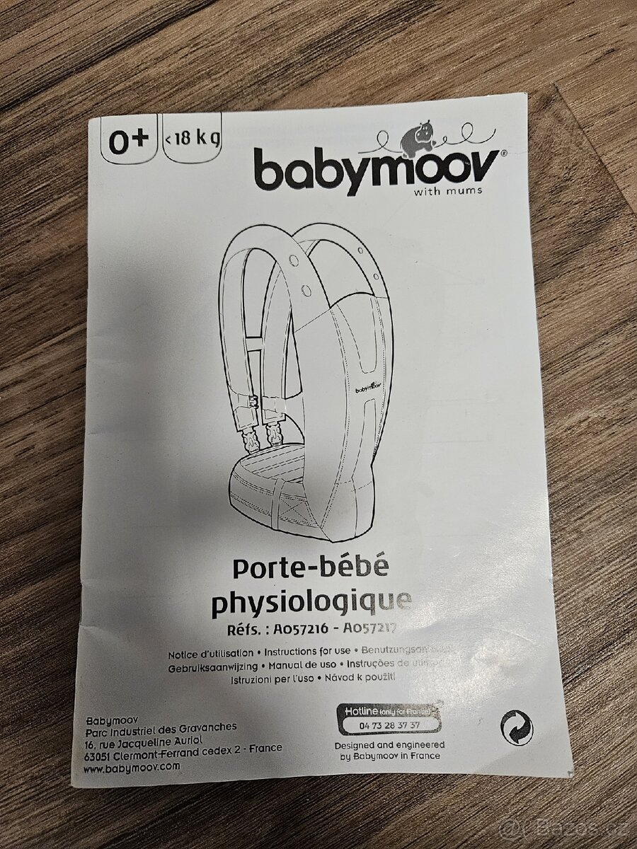 Ergonomické nosítko Babymoov - 6
