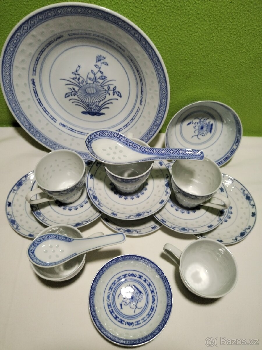 Porcelánová čajová souprava EV25 - 6