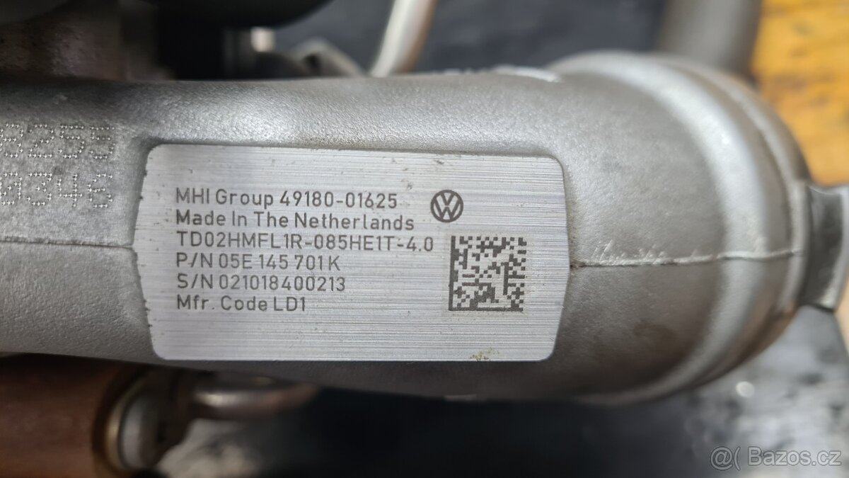 Turbodmychadlo 05E145701K 1.5TSI 110kW DADA - 6