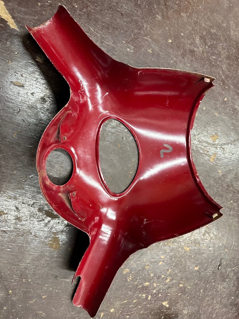 Predám orig. nová vrchní maska JAWA 250 350 panelka uloženka - 6