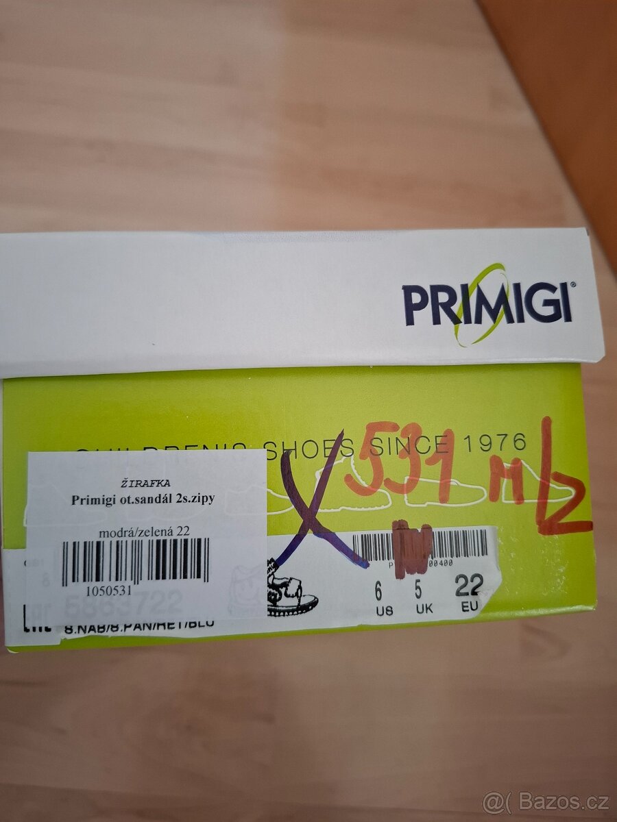 Sandálky sandále Primigi velikost 22 - 6