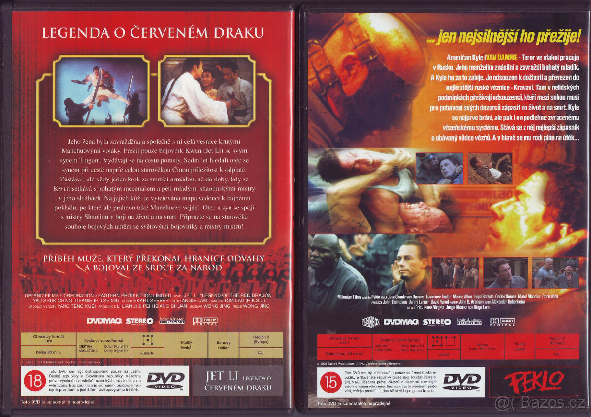 Filmy na DVD, 20x originál v plastovém boxu - 6