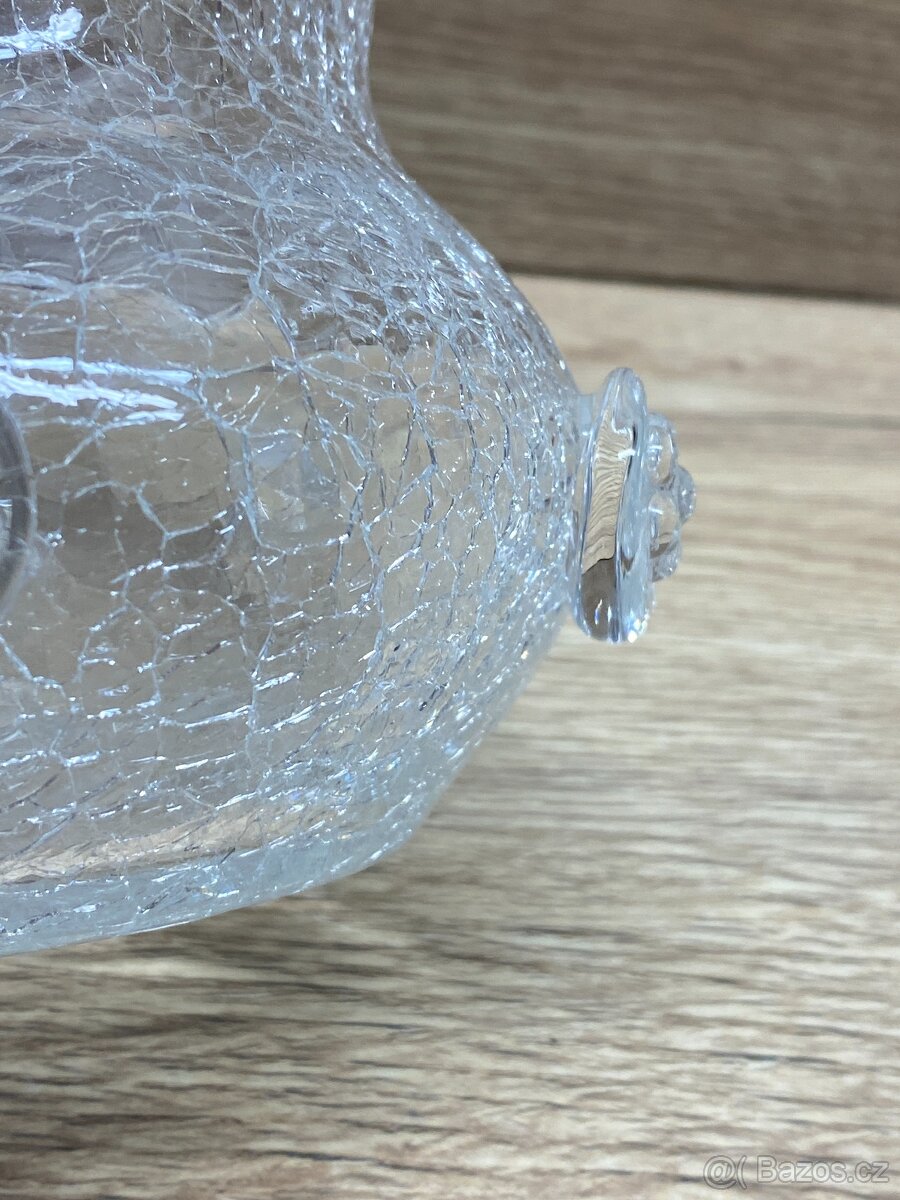 váza stará váza československé sklo retro váza - 6