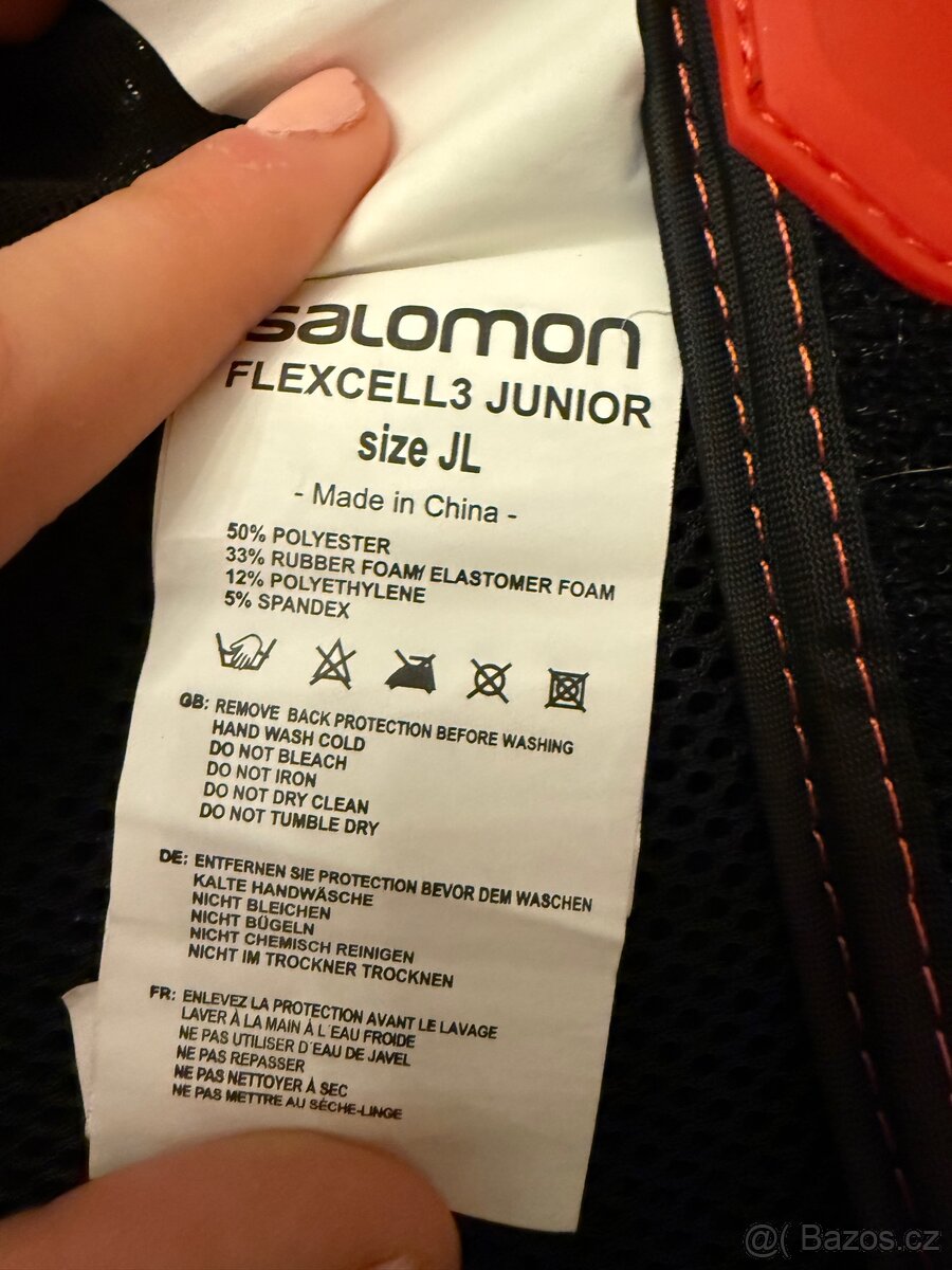 Chránič zad SALOMON Flexcell 3 Junior - 6