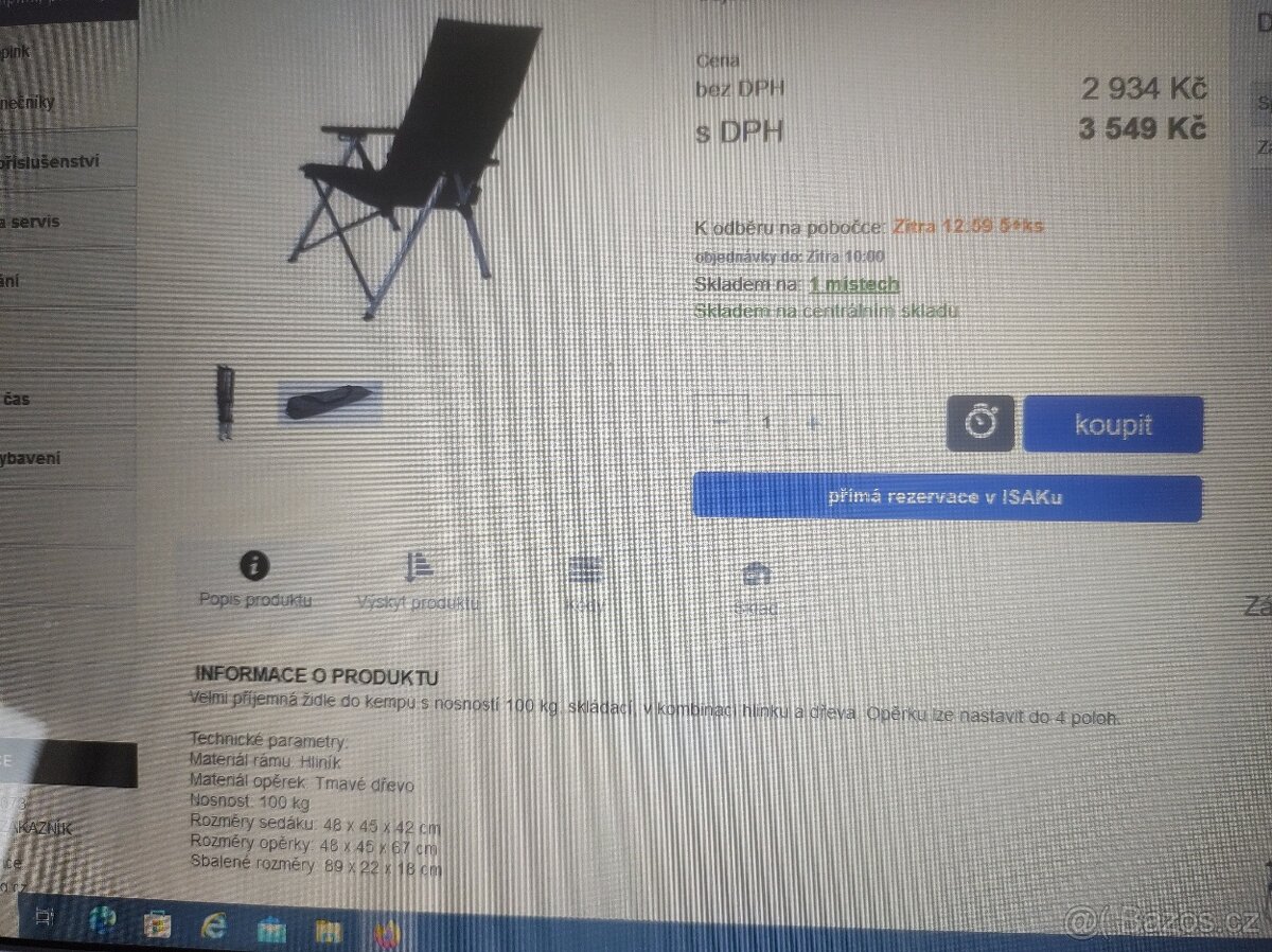 Rybářské křeslo - 6