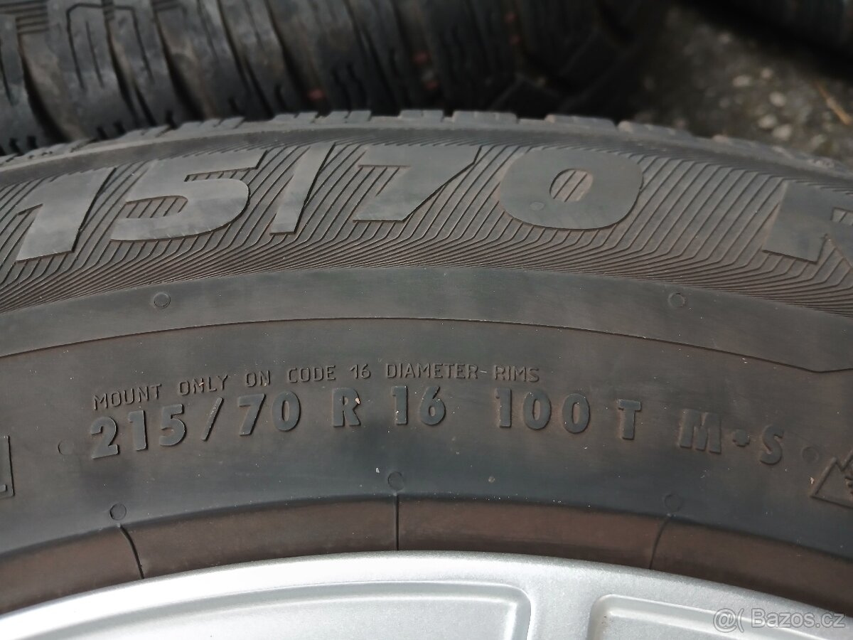 Sada ALU kol Proline 215/70R16 zimní - 6