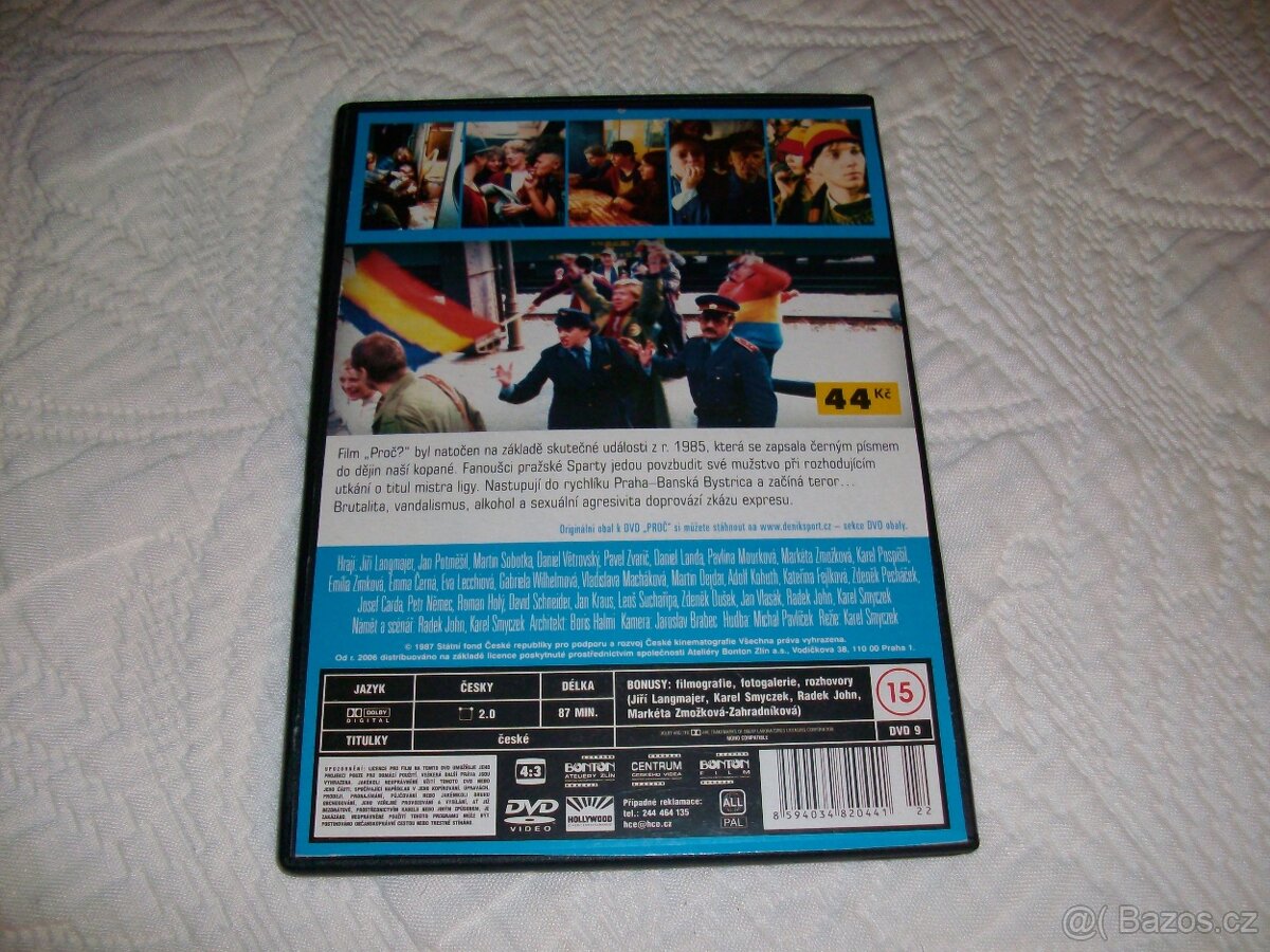 DVD ČESKÉ FILMY A SERIÁLY - 6