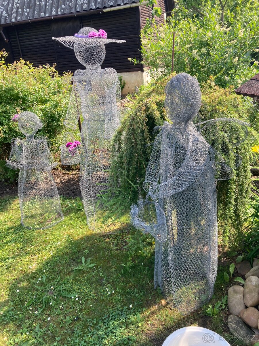 Duch zahrady - drátěné panny - 6