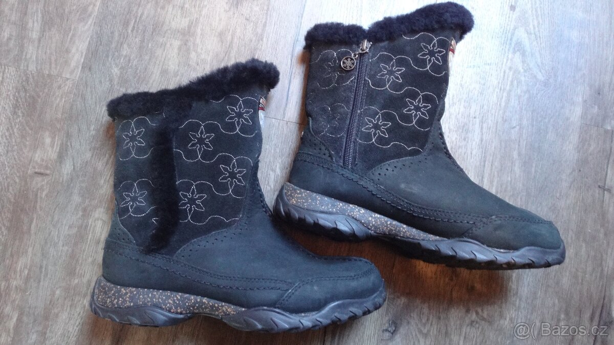 Teplé kožené zimní boty THE NORTH FACE v.38 - 6