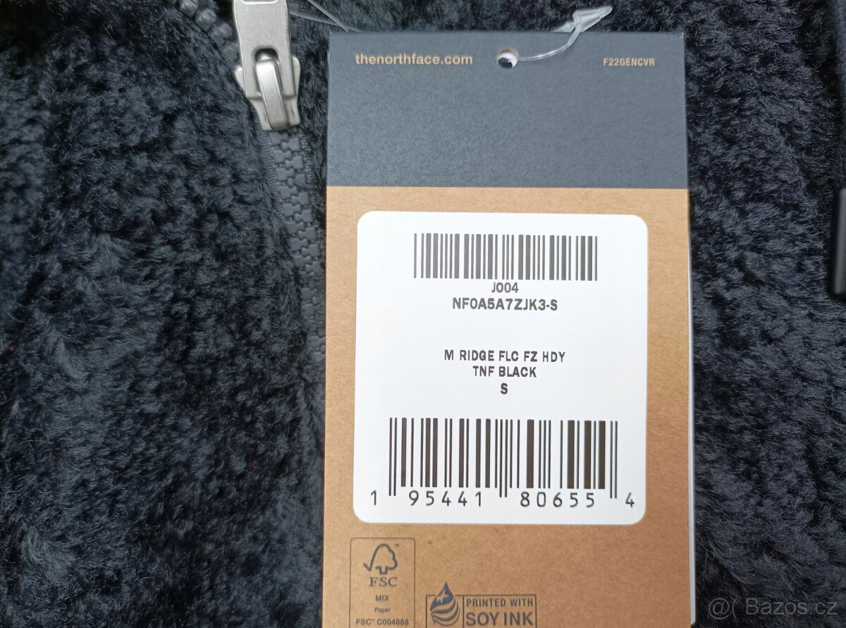 The North Face, pánská mikina fleecová s kapucí, velikost S - 6