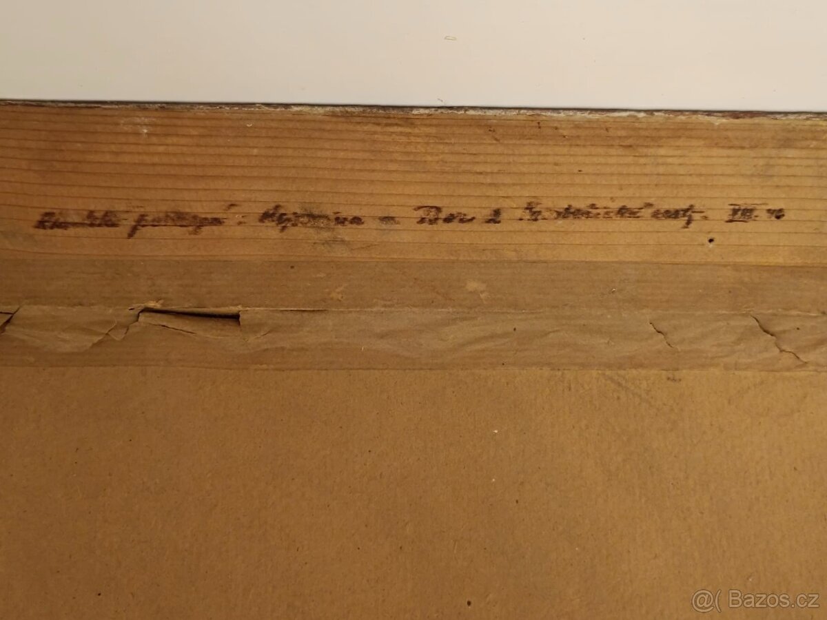 Obraz Jan Němeček, Vysočina 1942, olej 57x67 - 6