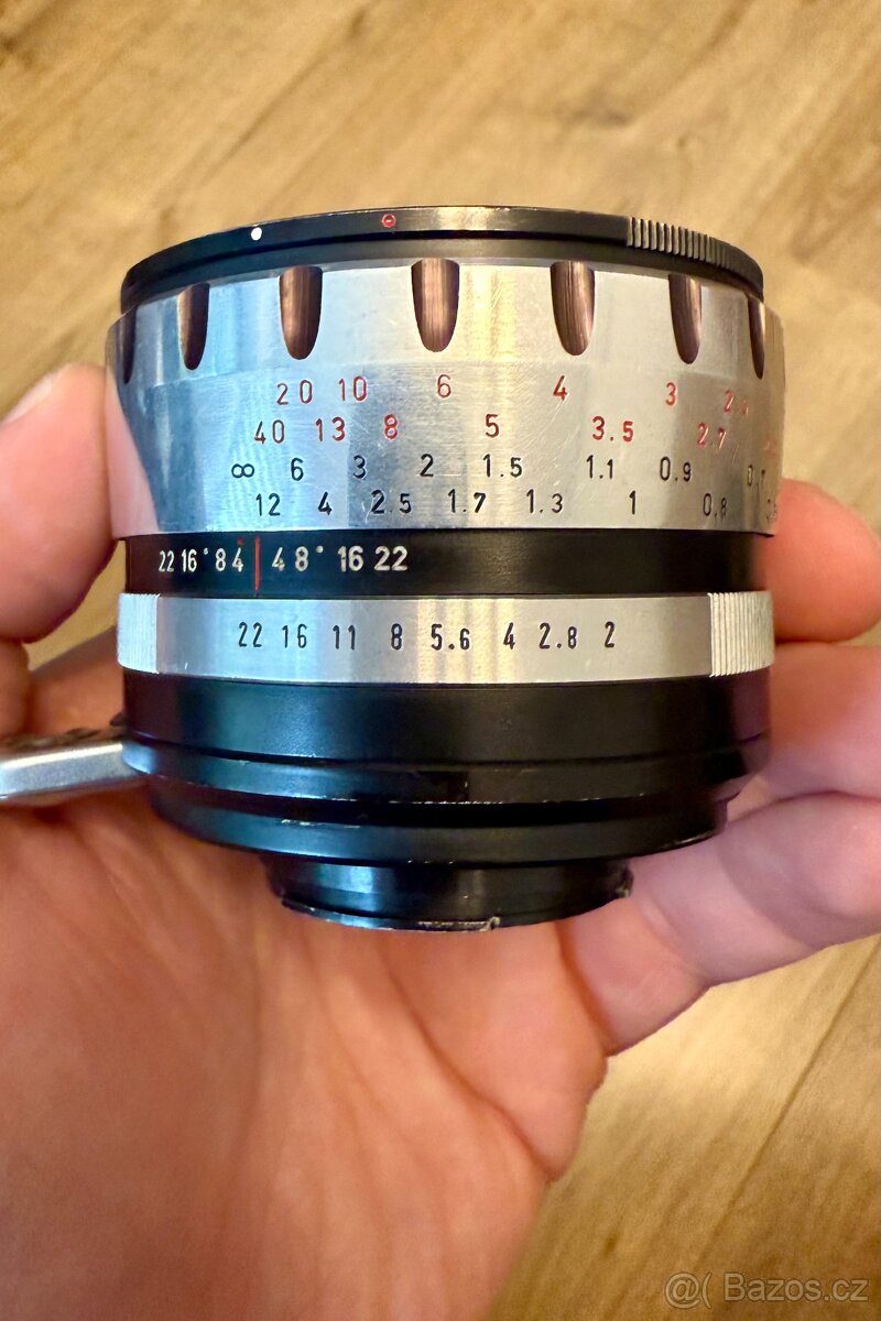 Predám Objektív Domiron 50mm f2 bajonet Exa/Exakta - 6
