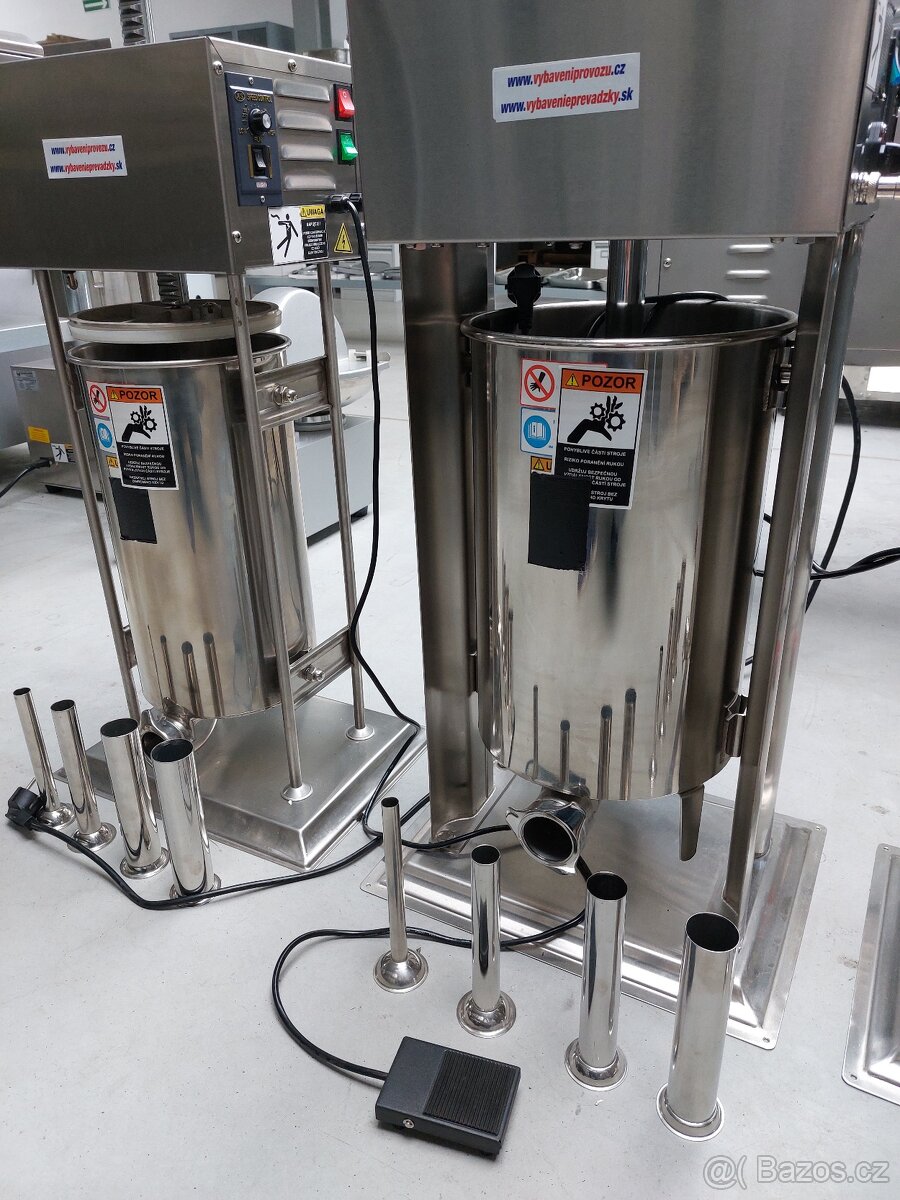 ELEKTRICKÁ PLNIČKA KLOBÁS 15 L dělo silná - 6