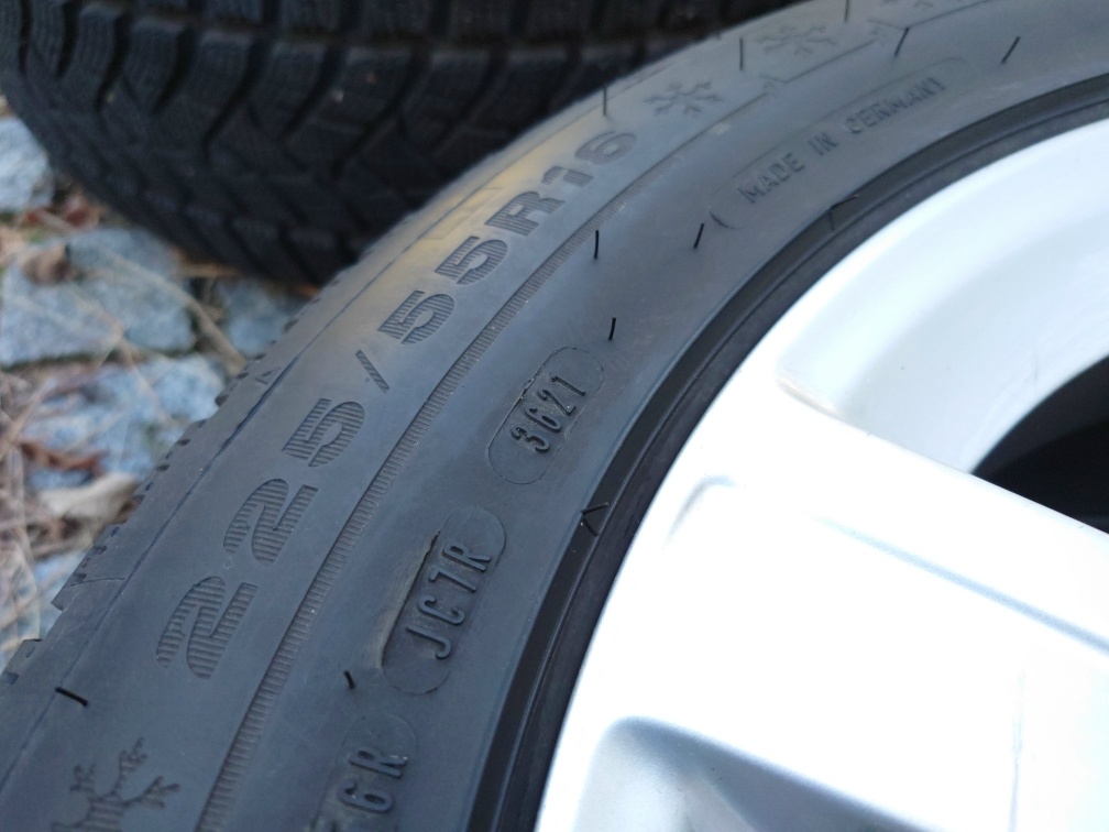 225/55 R16 5x112, MERCEDES (ŠKODA, VW, AUDI) + DUNLOP PNEU - 6