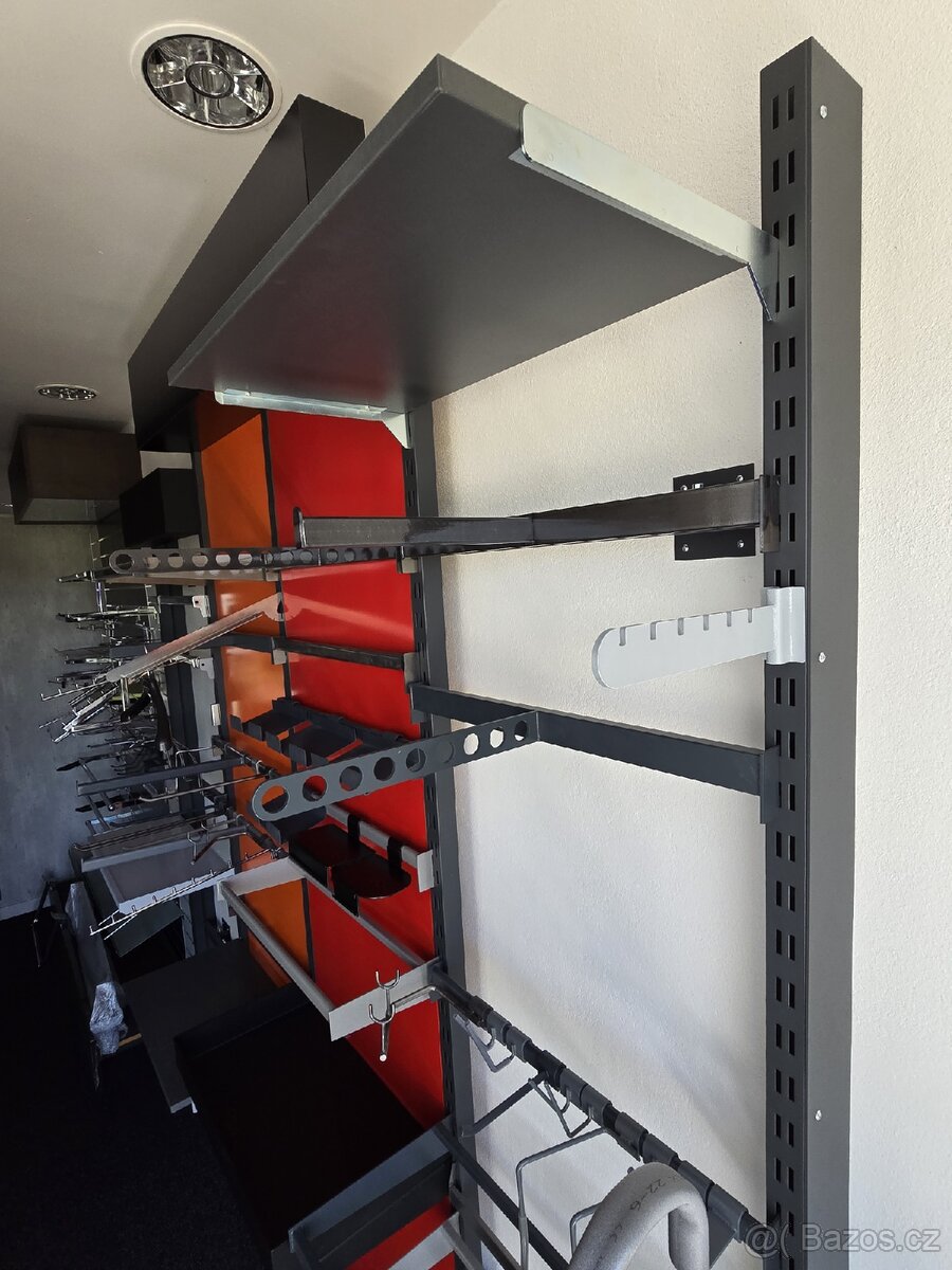 Systémové prvky pro stěny, regály pro prodejny - 6