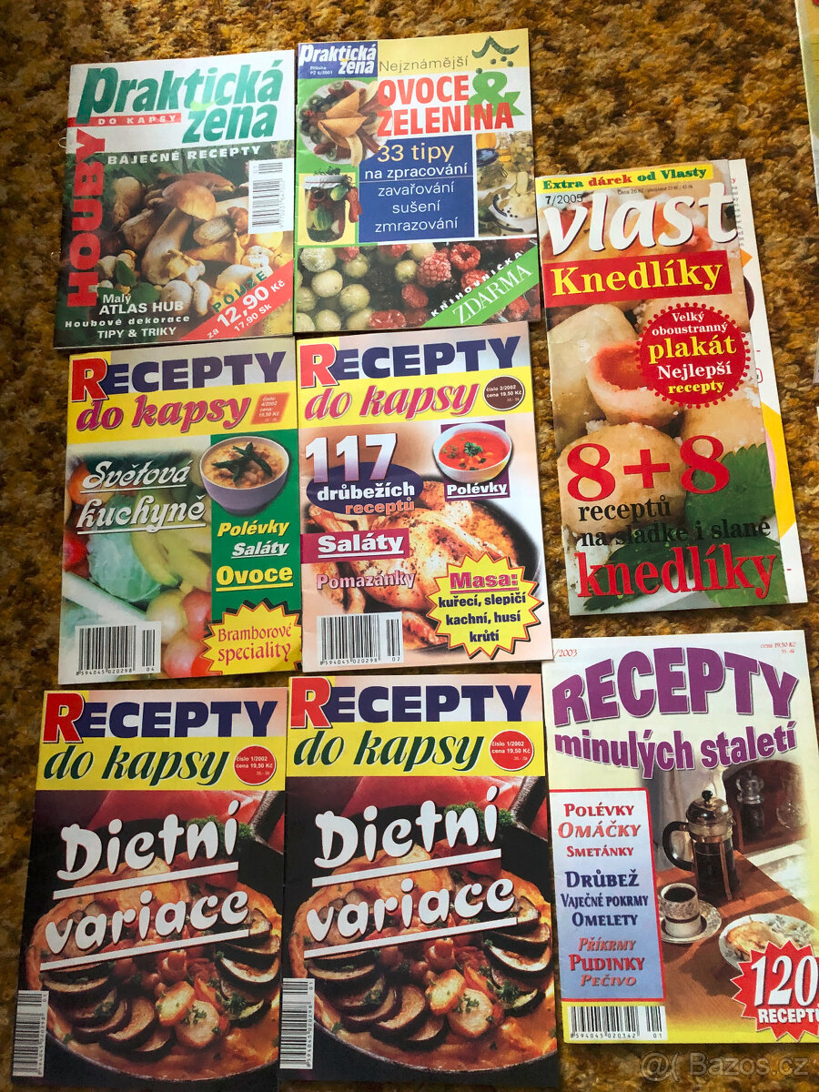 Mini časopisy s recepty - 6