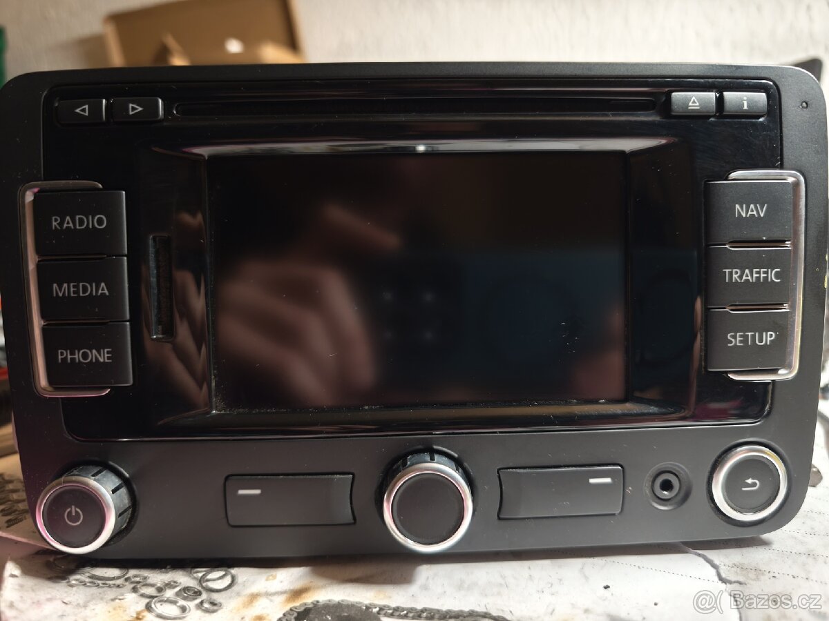 VW RNS315 BT DAB autorádio navigace 3C0035279B - 6