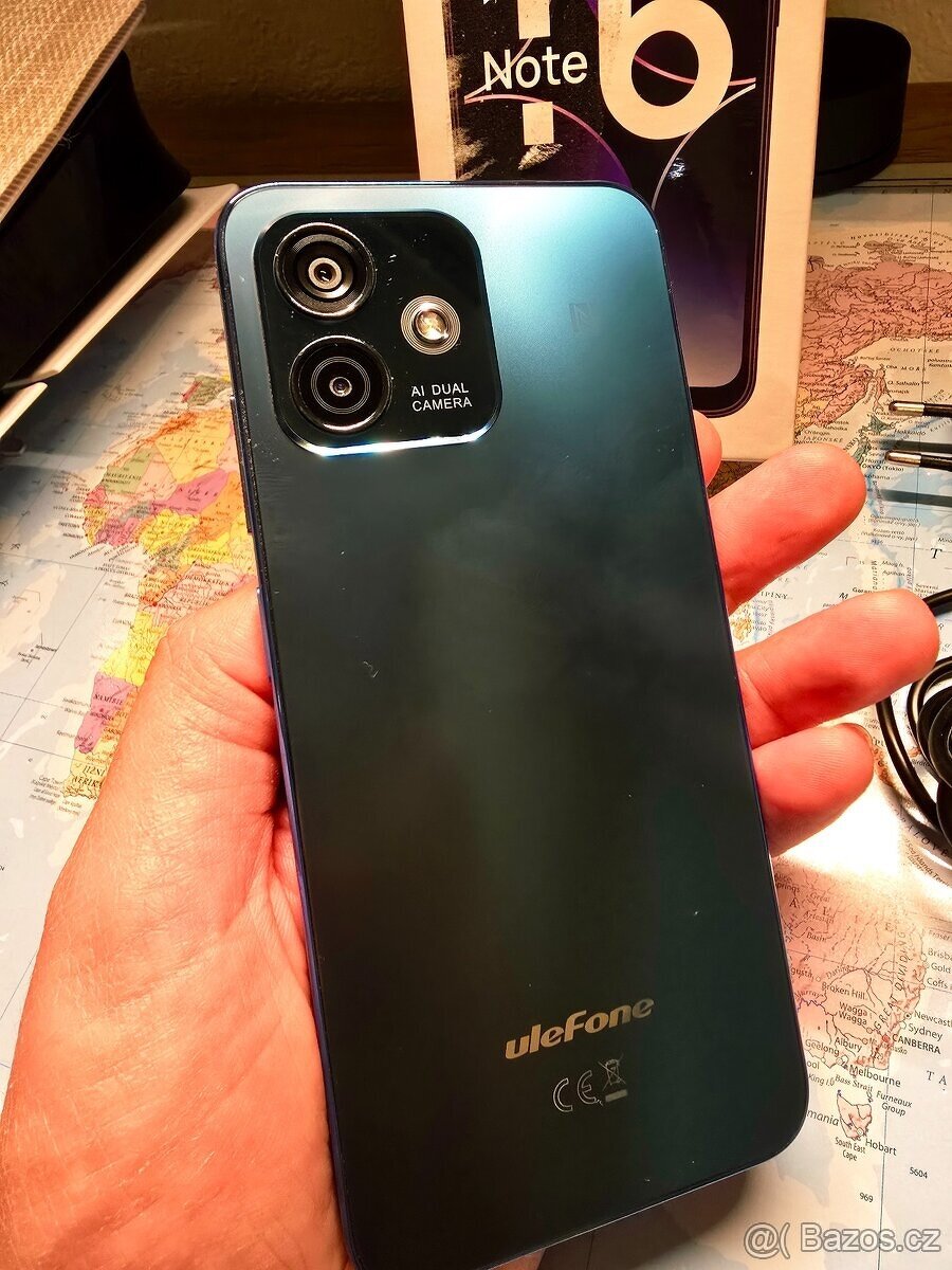 Ulefone Note 16 Pro 8GB+8GB/128GB modrá námořnická - 6