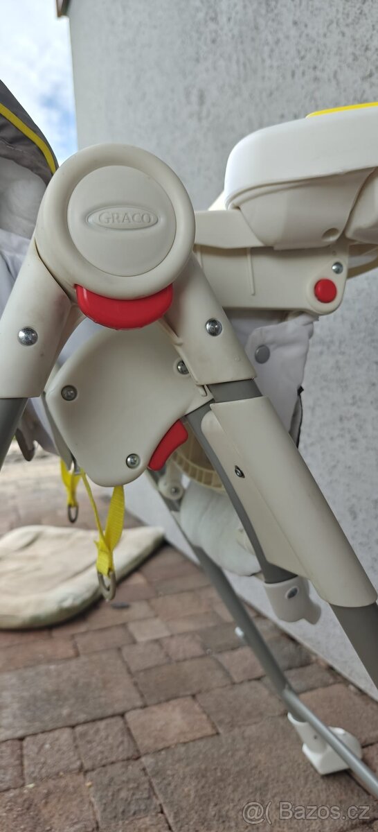 Jídelní židlička Graco Contempo Neon Stars - 6