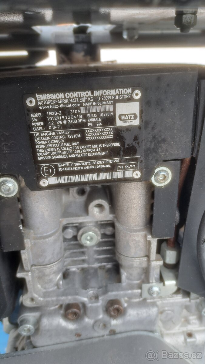 Vibracni deska Wacker Neuson DPU 3050, 2019r.v. 181kg, Hatz - 6
