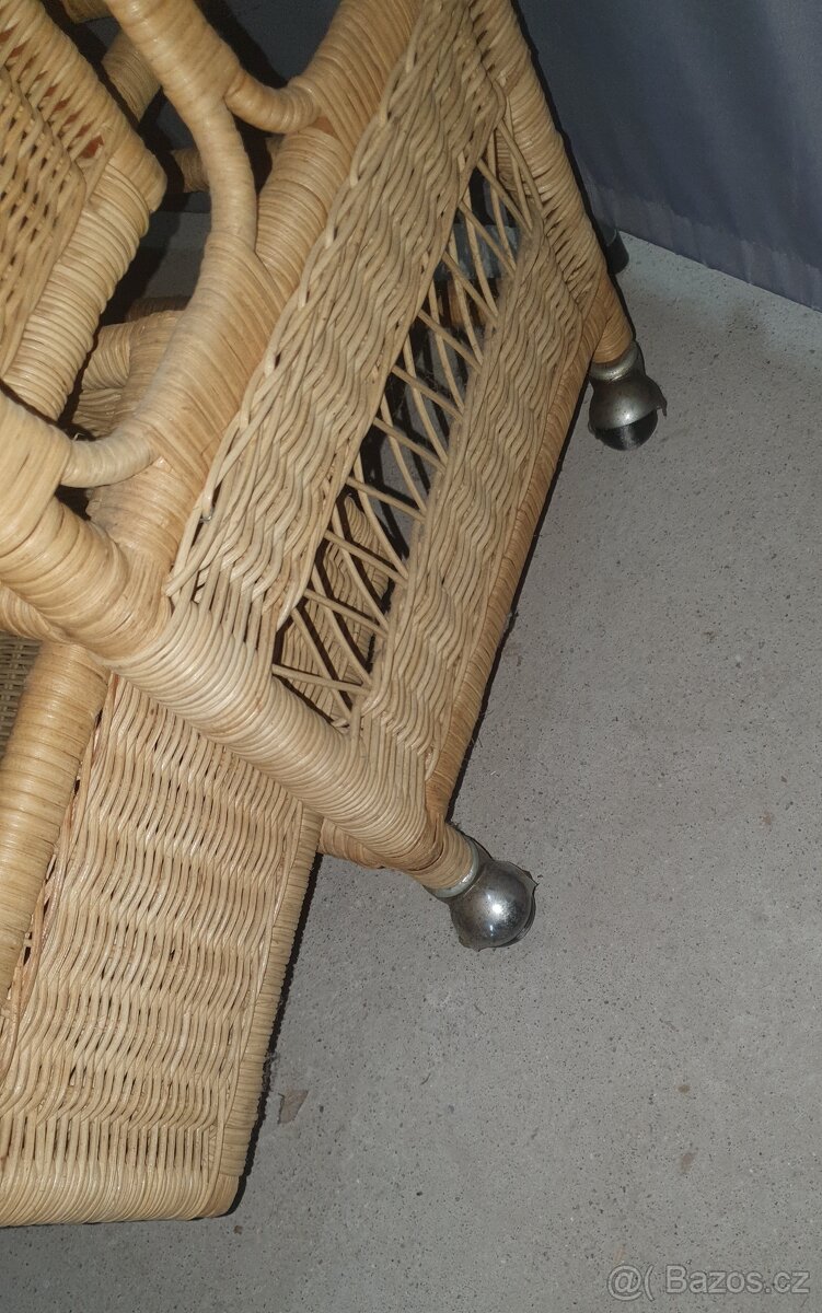 Ratanová komoda/prádelník - 6