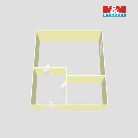 Pronájem bytu 1+kk v Kopřivnici, ul. Francouzská - 6