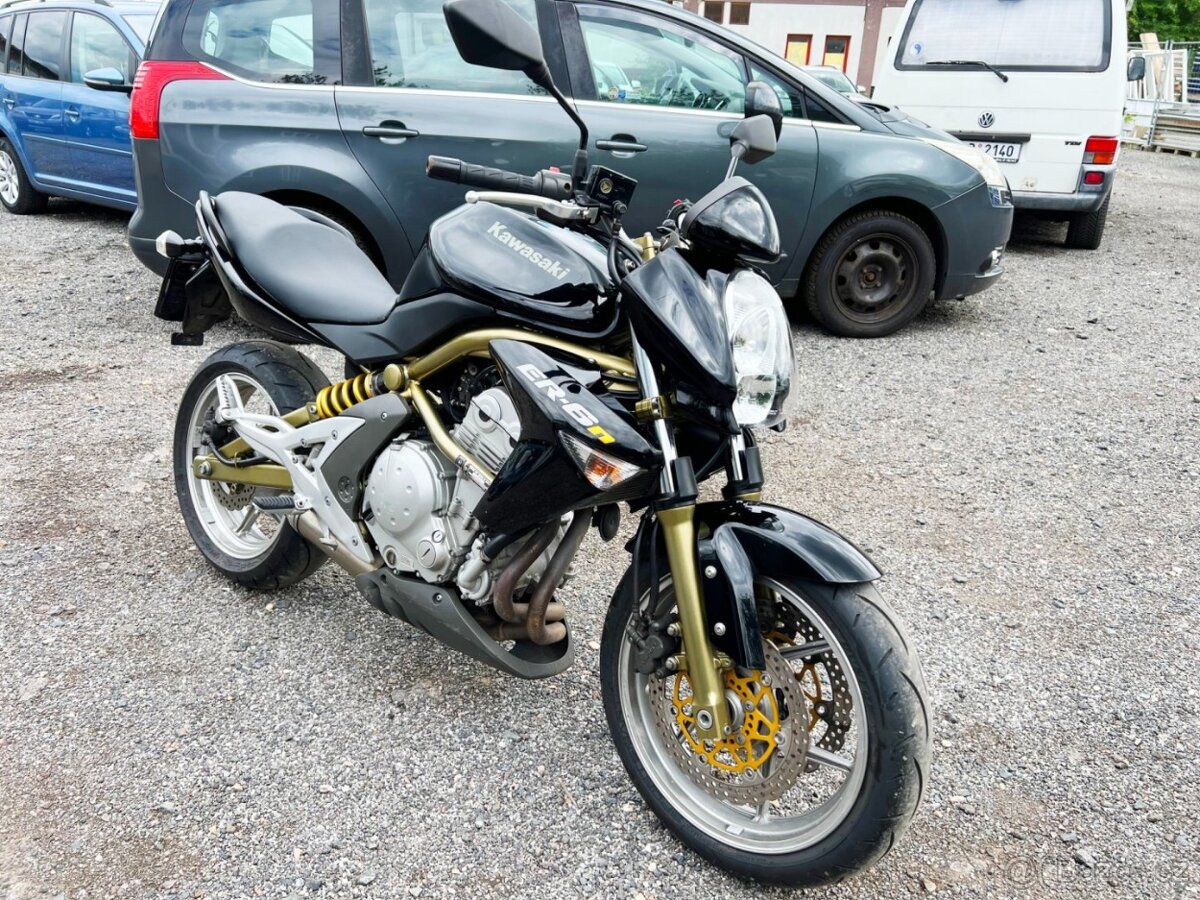 Kawasaki ER-6n A 650 53KW/2006/ČERNOZLATÁ/ - 6