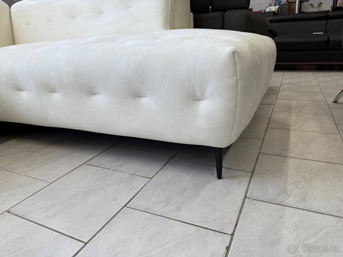 Rohová el. poloh. sedací souprava čalou. NEPOUŽITÁ - 6