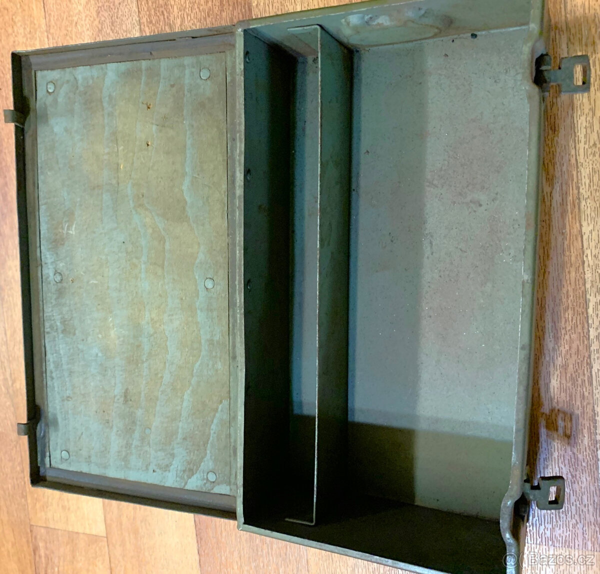 Nemecka lekarna Verbandkasten orig.Feldgrau barva Wehrmacht, - 6