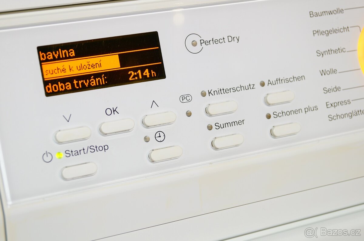 Sušička Miele T8967WP EcoComfort na 7 kg - 6