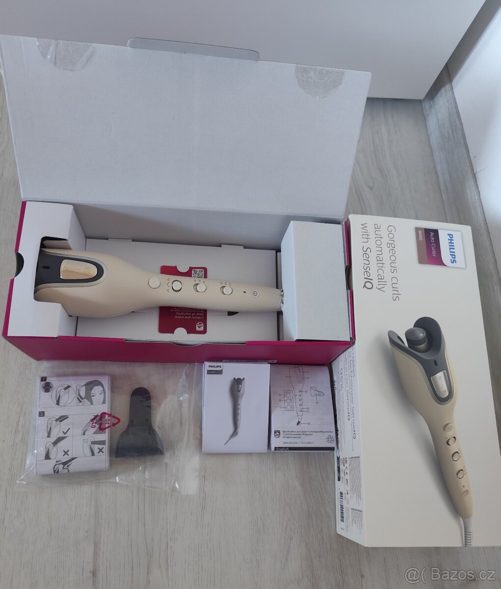 NOVÁ loknovací kulma Philips Series 8000 SenseIQ BHB887/00 - 6